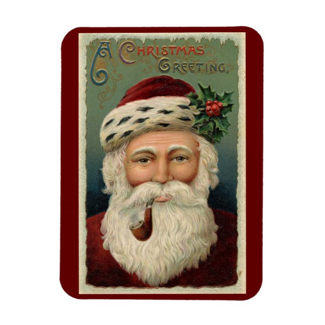 Magnet Flexible Père Noël vintage (Vertical)