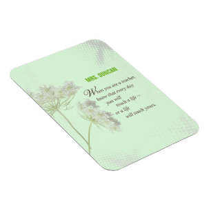 Magnet Flexible Personnaliser, Merci de jour de reconnaissance de 