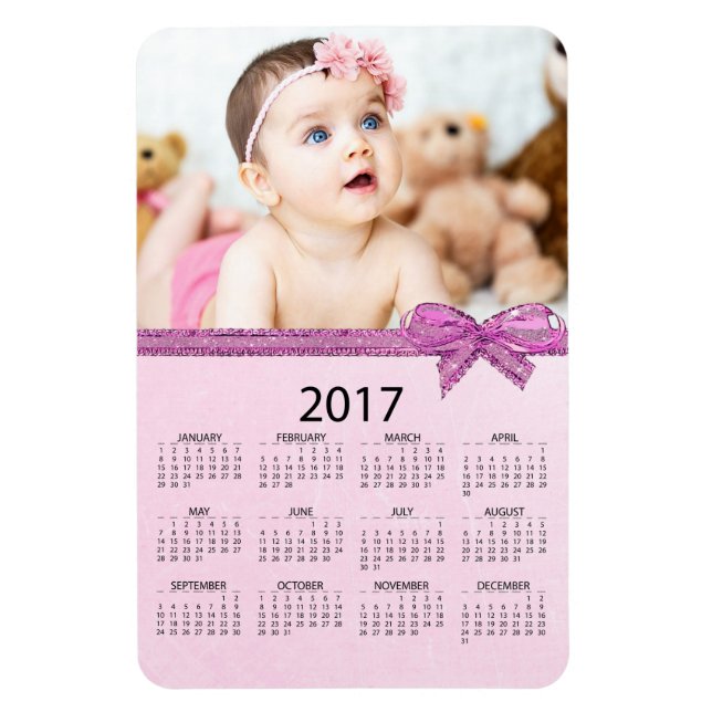 Magnet Flexible Personnalisez ce calendrier de mini réfrigérateur  (Vertical)