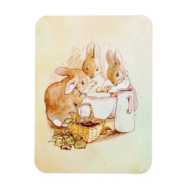 Magnet Flexible Peter Rabbit Beatrix Potter (Vertical)