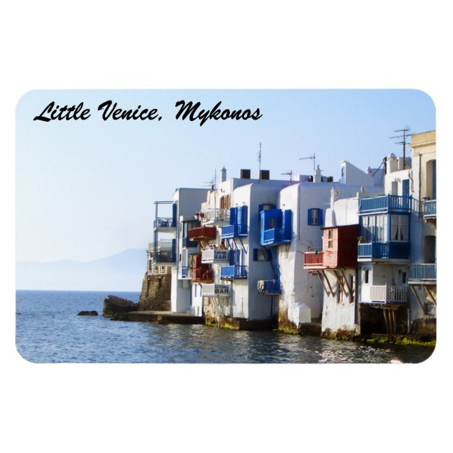 Magnet Flexible Petit aimant de Venise Mykonos 4"x6" (Horizontal)