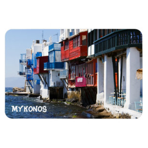 Magnet Flexible Petit aimant de Venise Mykonos 4"x6"