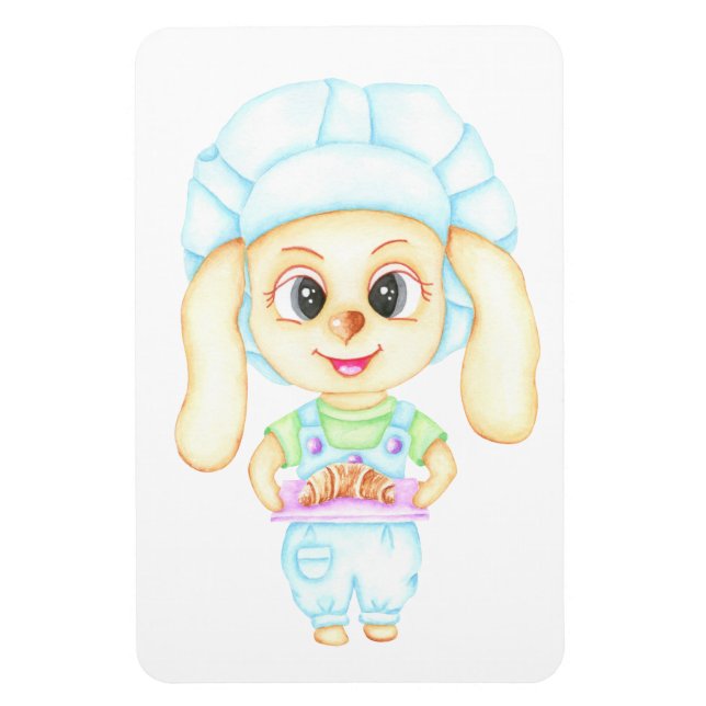 Magnet Flexible Petit boulanger (Vertical)