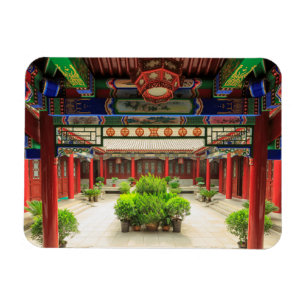 Magnet Flexible Petit temple de la Grande Oie sauvage, Chine