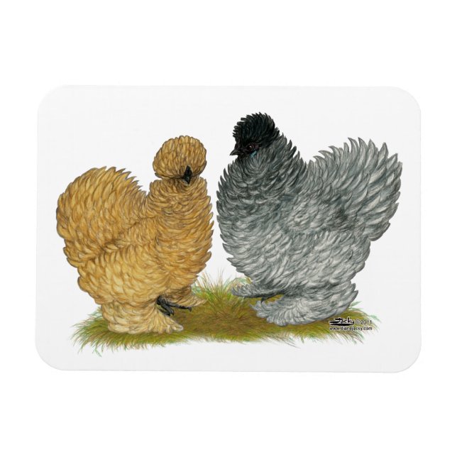 Magnet Flexible Petits poulets (Horizontal)
