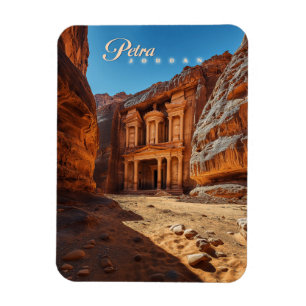 Magnet Flexible Petra, Jordanie : Iconic Red Rock Temple