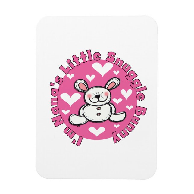 Magnet Flexible Peu de lapin du câlin de Nana (Vertical)
