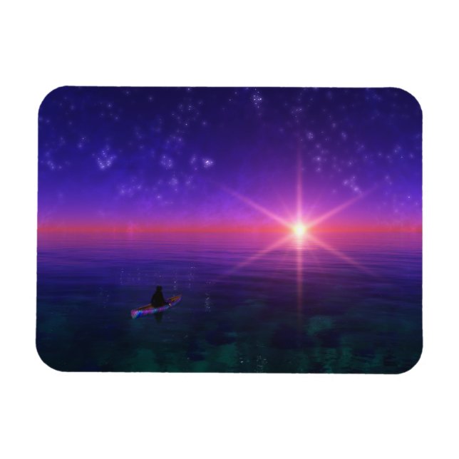 Magnet Flexible Phantastes : Sur le aimant flexible de la mer (Horizontal)