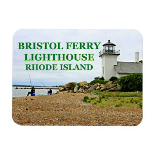 Magnet Flexible Phare de Bristol Ferry, Rhode Island