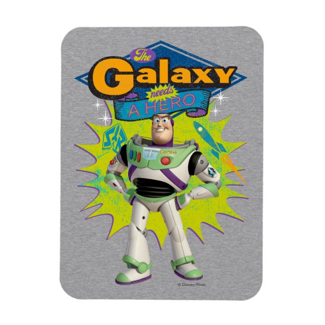 Magnet Flexible Phare de Buzz | La Galaxie a besoin d'un héros (Vertical)