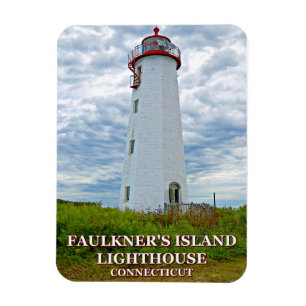 Magnet Flexible Phare de Faulkners Island, Connecticut