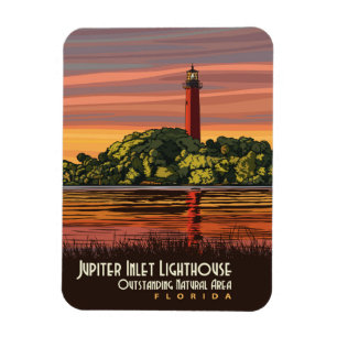 Magnet Flexible Phare de Jupiter Inlet