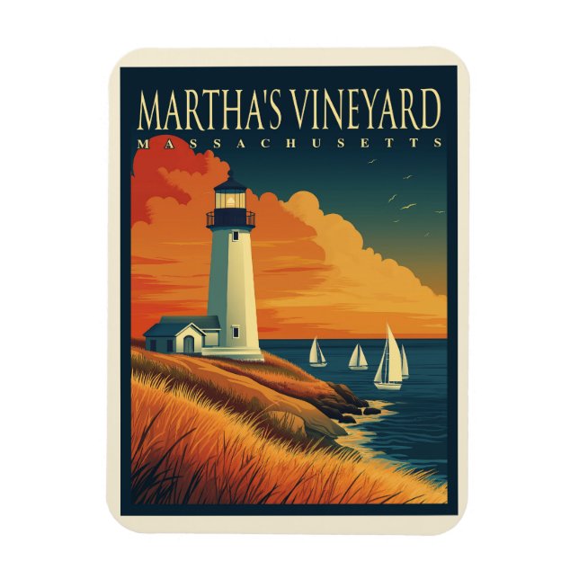Magnet Flexible Phare de Martha (Vertical)