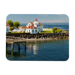 Magnet Flexible Phare de Mukilteo, Mukilteo, Washington, États-Un