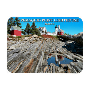 Magnet Flexible Phare de point de Pemaquid, Maine