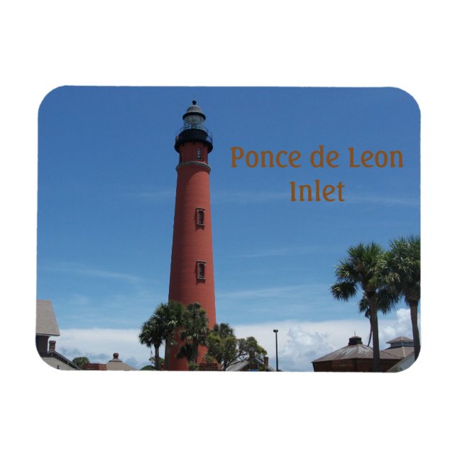 Magnet Flexible Phare de Ponce de Leon Inlet, Floride (Horizontal)