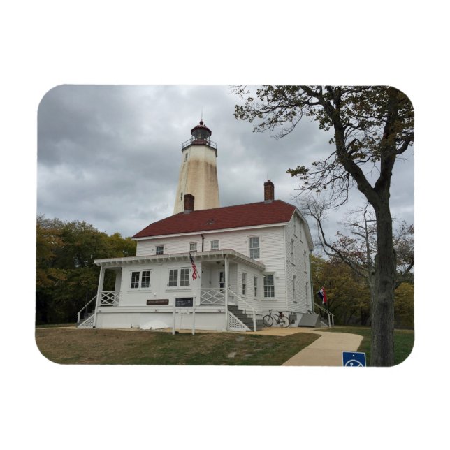 Magnet Flexible Phare de Sandy Hook (Horizontal)