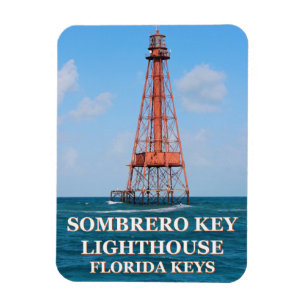 Magnet Flexible Phare de Sombrero Key, Floride Keys
