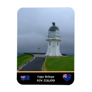 Magnet Flexible Phare et Cap Reinga - Maori / Nouvelle-Zélande