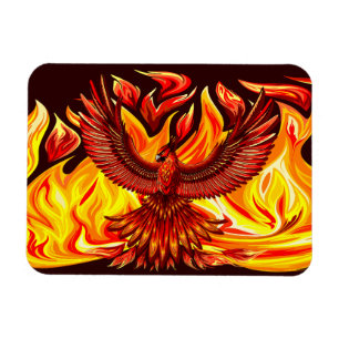 Magnet Flexible Phoenix mythologique immortelle Créature