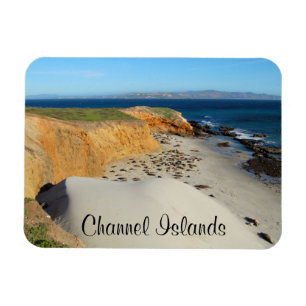 Magnet Flexible Phoques éléphants, île San Miguel, îles Channel