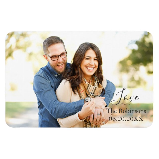 Magnet Flexible Photo Couple (Horizontal)