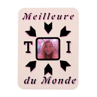 Magnet Flexible Photo Customizable "Best T