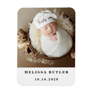 Magnet Flexible Photo de bébé moderne personnalisée