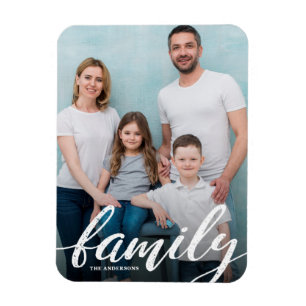 Magnet Flexible Photo de famille moderne