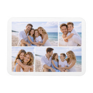 Magnet Flexible Photo de famille personnalisée
