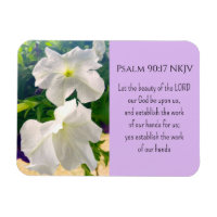 Photo de Fleur Blanche Bible Verse La Bénédiction