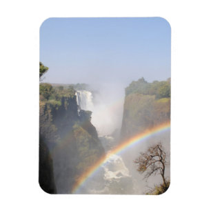 Magnet Flexible Photo de la cascade arc-en-ciel des chutes Victori