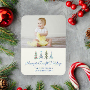 Magnet Flexible Photo de Noël minimaliste scandinave