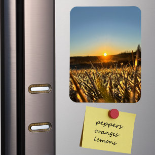 Magnet Flexible Photo de vacances de famille personnalisé Réfrigér