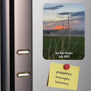 Magnet Flexible Photo de vacances de famille personnalisé Réfrigér