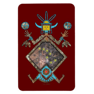 Magnet Flexible Photo du père Talking Canyons, Nouveau-Mexique