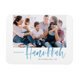 Magnet Flexible Photo Hanoukka la plus heureuse