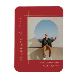 Magnet Flexible Photo Moderne Graduation