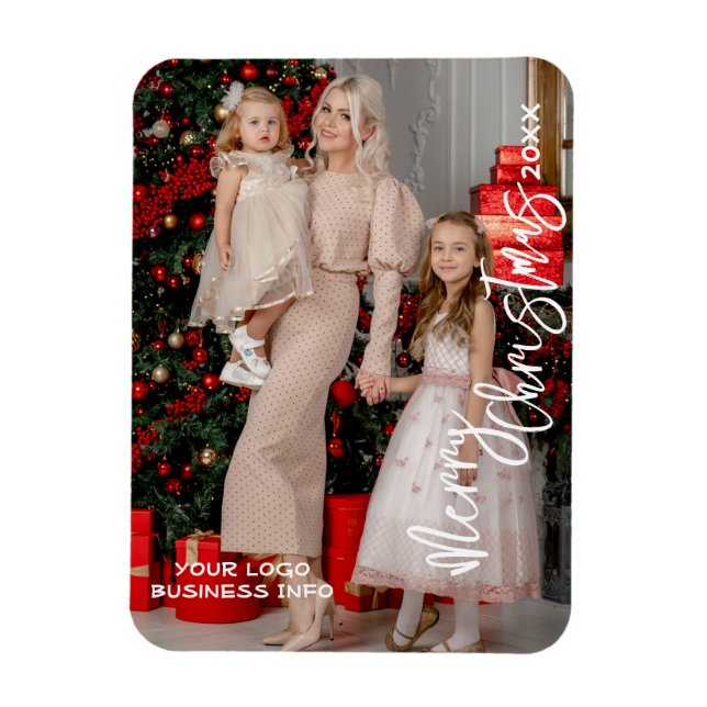 Magnet Flexible Photo personnalisée Cartes de visite, vacances de  (Vertical)