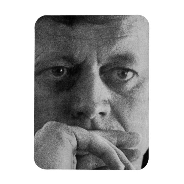 Magnet Flexible Photographe de John F. Kennedy (Vertical)
