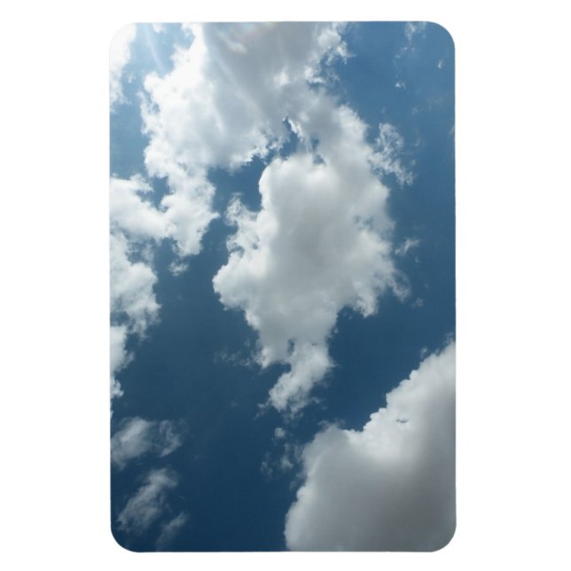 Magnet Flexible Photographie abstraite de ciel nuageux (Vertical)