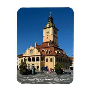 Magnet Flexible Piata Sfatului, Brasov, Roumanie, sur une