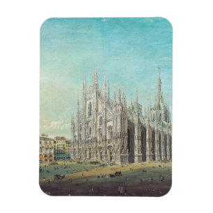 Magnet Flexible Piazza del Duomo à Milan par Carlo Bossoli