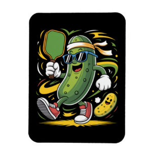 Magnet Flexible Pickle Jouant au Pickleball