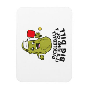 Magnet Flexible Pickleball C'est un genre de Big Dill Pickles Pick