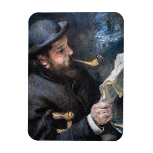 Magnet Flexible Pierre-Auguste Renoir - Claude Monet Reading