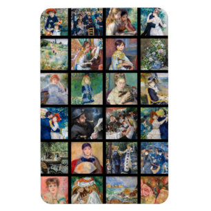 Magnet Flexible Pierre-Auguste Renoir - Collage de chefs-d'oeuvre