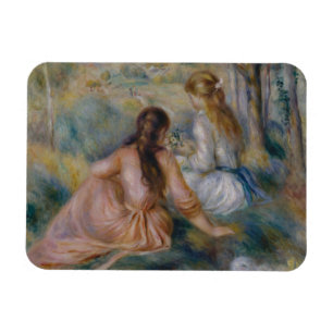 Magnet Flexible Pierre Auguste Renoir   dans le pré