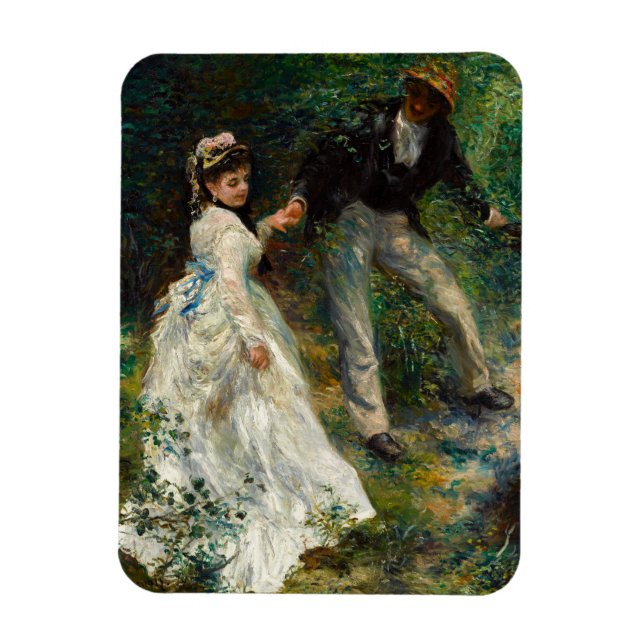 Magnet Flexible Pierre-Auguste Renoir - La Promenade (Vertical)