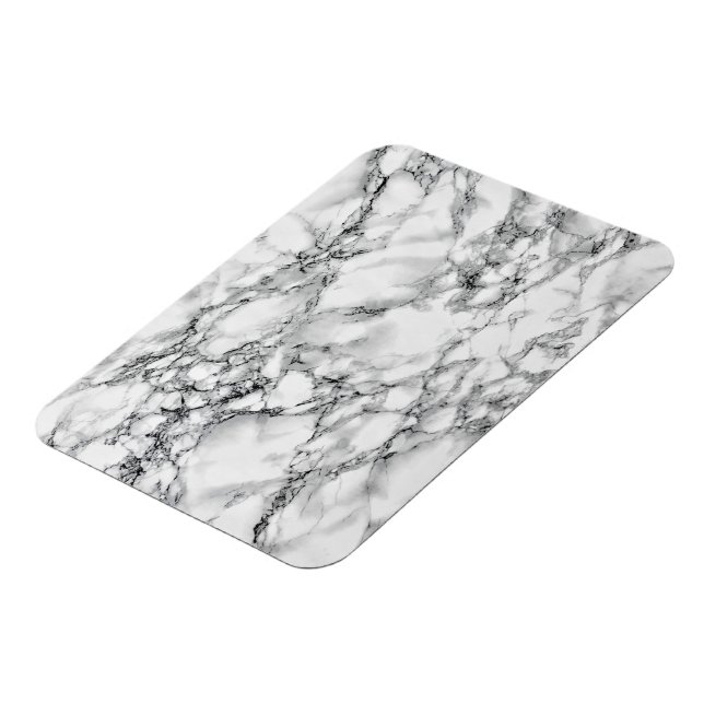 Magnet Flexible Pierre Marbre blanc branchée (Côté Gauche)